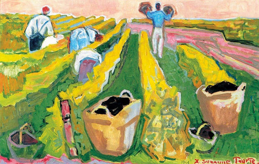 Le temps des vendanges - ブドウ積みの季節